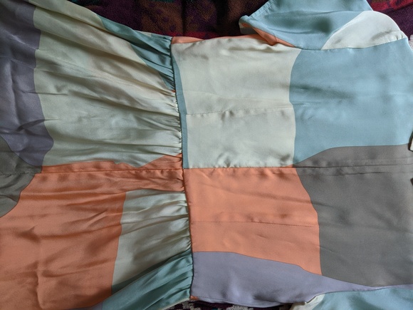 Dusen Dusen Jane Collar Maps dress Size 2 - Picture 7 of 12